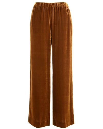 Aspesi Wide Trousers - Brown