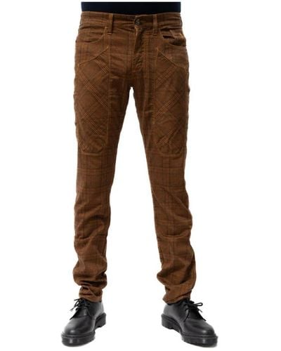 Jeckerson Slim-fit Trousers - Braun