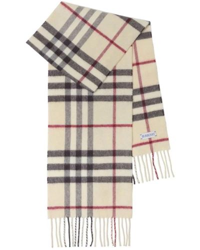 Burberry Accessories > scarves > winter scarves - Blanc
