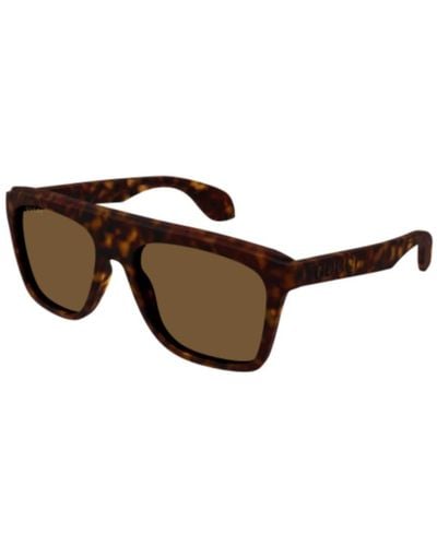 Gucci Stylische sonnenbrille für einen modischen look - Braun
