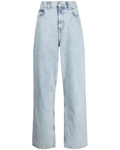 Wardrobe NYC Straight Jeans - Blue