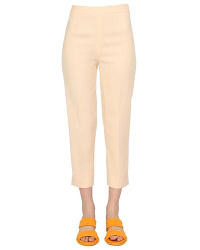 Boutique Moschino Cropped Pants - Natural