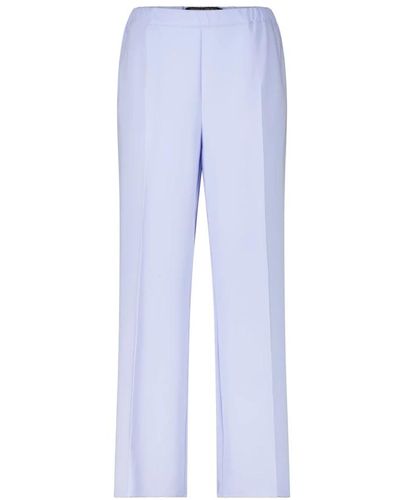 Marina Rinaldi Elegant wide leg pants lecce - Blu