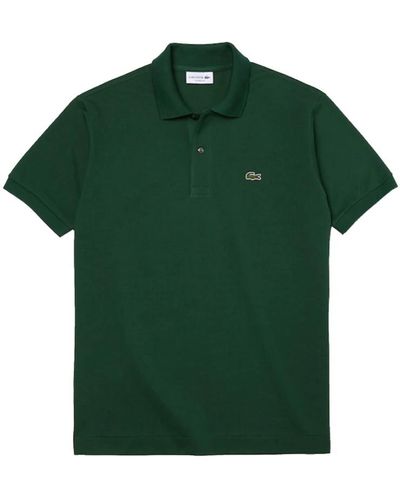 Lacoste Grünes polo shirt urbaner stil