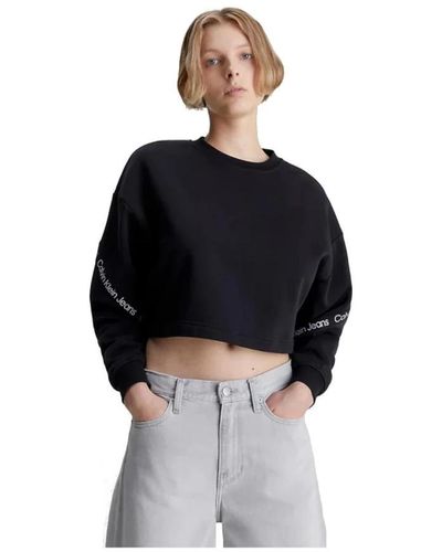 Calvin Klein Sweatshirts - Black