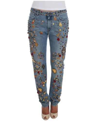 Dolce & Gabbana Jeans slim-fit - Blu