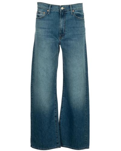 Mother Flared Jeans - Blau