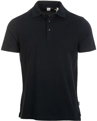 Aspesi Polo Shirts - Black