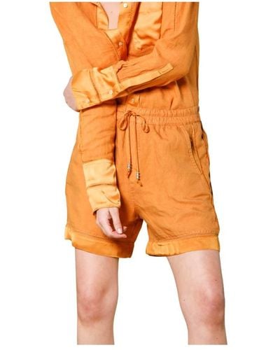 Mason's Elegant chino bermuda shorts - Orange