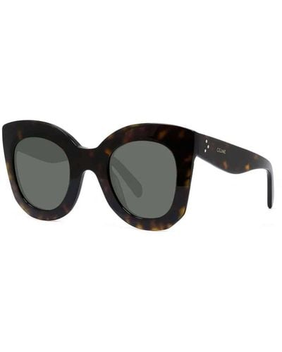 Celine Stilvolle cl4005in-56f sonnenbrille - Schwarz
