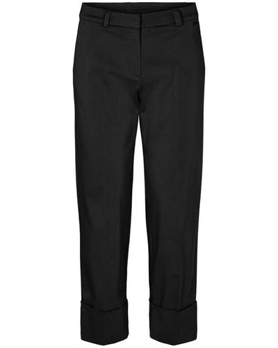 LauRie Straight trousers - Negro