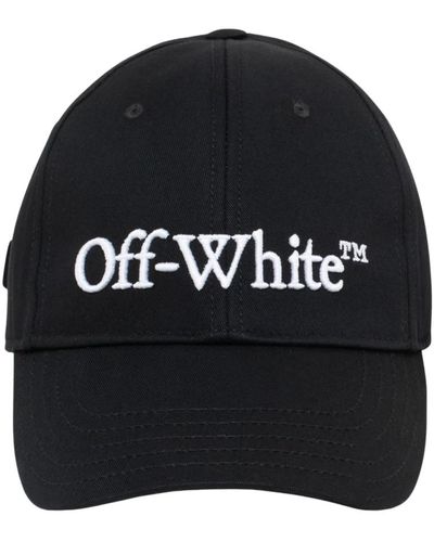 Off-White c/o Virgil Abloh Schwarze bookish drill baseball cap