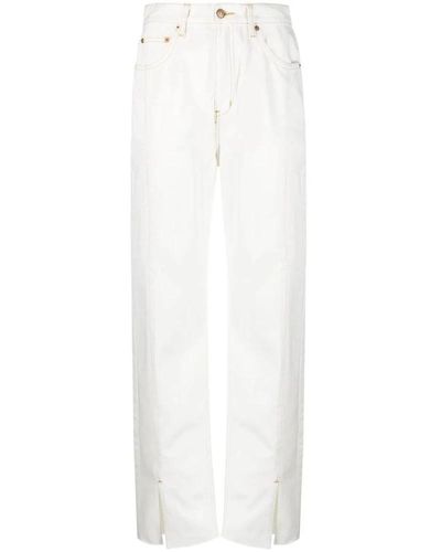 Ksubi Straight Jeans - White