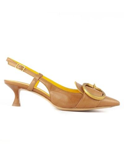 Mara Bini Court Shoes - Yellow