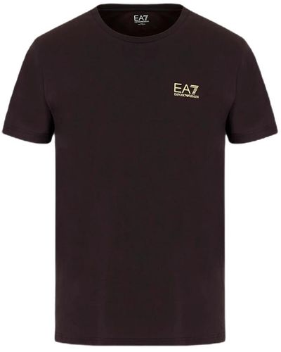 EA7 Tops > t-shirts - Noir