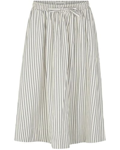 Lolly's Laundry Midi skirts - Gris