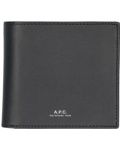 A.P.C. Wallets & Cardholders - Black