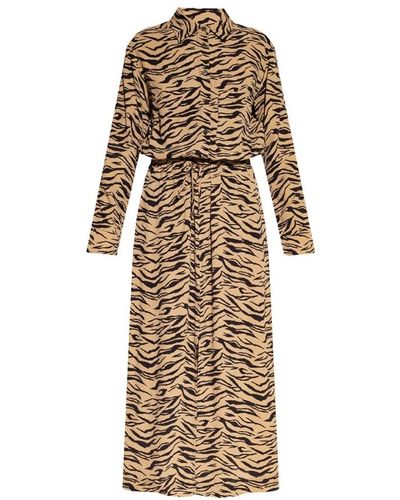 Zadig & Voltaire Radial Tiger Dress - Natur