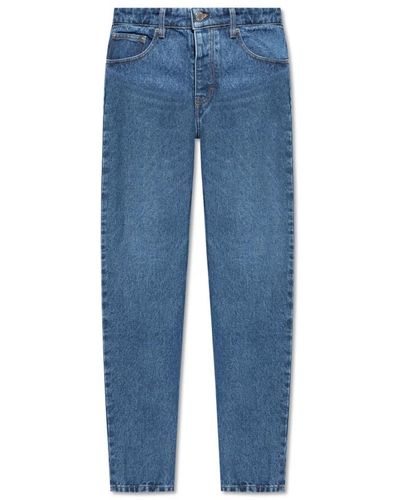 Ami Paris Jeans > straight jeans - Bleu