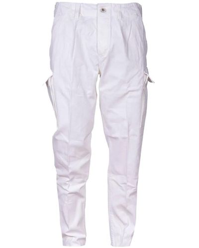 Don The Fuller Trousers > slim-fit trousers - Bleu