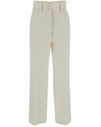 Gentry Portofino Trousers > straight trousers - Gris