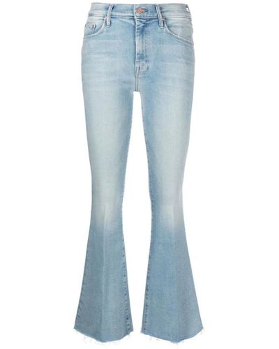 Mother Jeans > flared jeans - Bleu