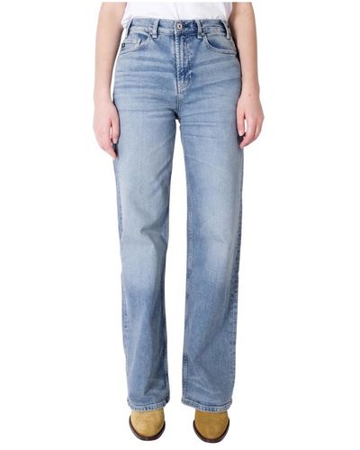 AG Jeans Vintage baggy wide jeans - Blau