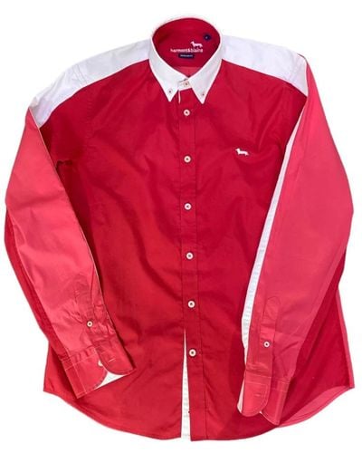 Harmont & Blaine Casual Shirts - Red