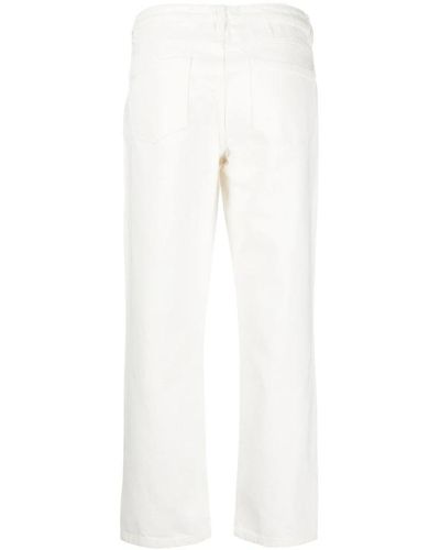 Ba&sh Devon natural straight leg jeans - Weiß