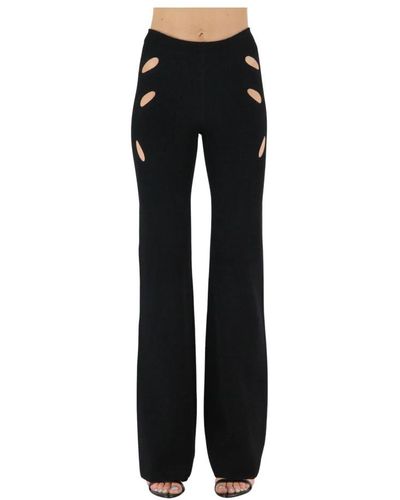 Dion Lee Wide Trousers - Black