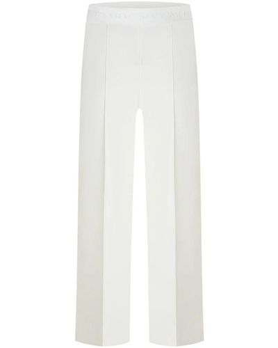 Cambio Cameron pantaloni culotte - Bianco