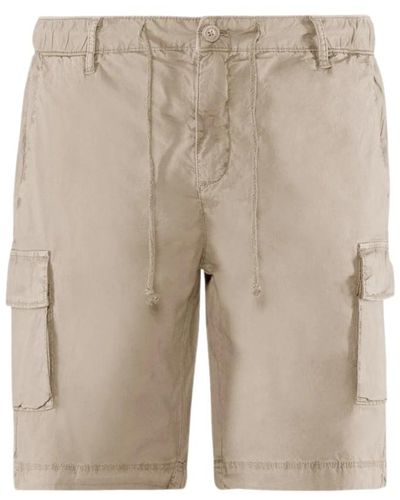 Bomboogie Comodi bermuda cargo shorts - Neutro