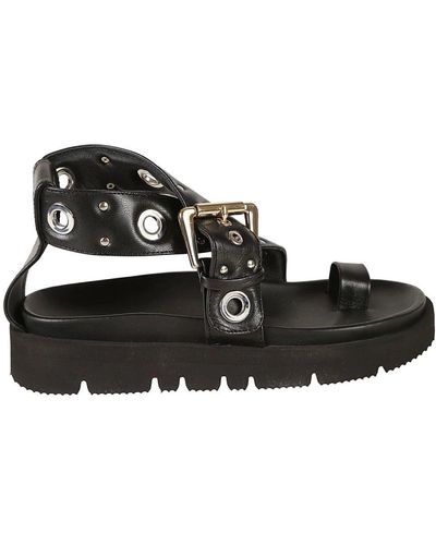 A.P.C. Shoes > sandals > flat sandals - Noir