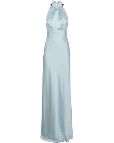 Saloni Maxi Dresses - Blue