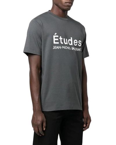 Etudes Studio Basquiat grafik slate t-shirt études - Grau