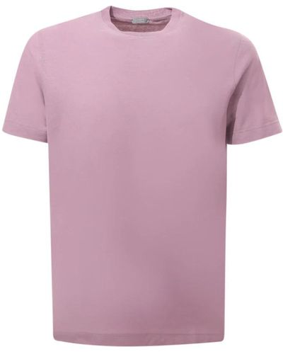 Zanone T-Shirts - Purple