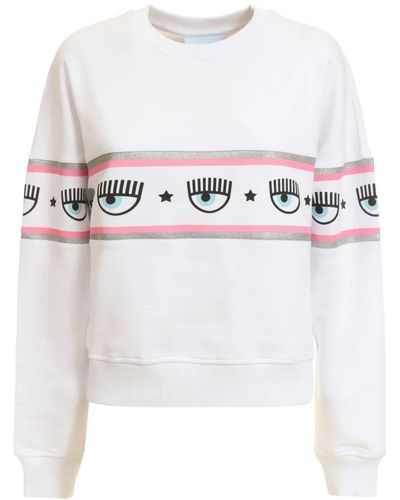 Chiara Ferragni Sweatshirts - Blanc