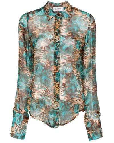 Blugirl Blumarine Shirts - Green