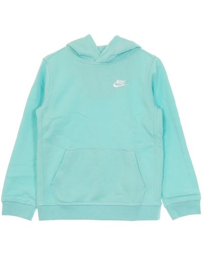 Nike Sports club pullover hoodie - Blau