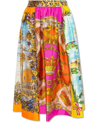Moschino Skirts > midi skirts - Multicolore