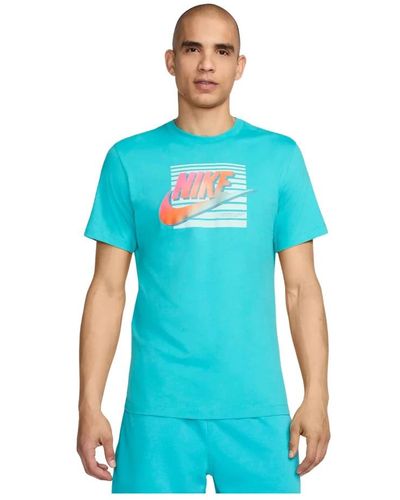 Nike Futura T-Shirt default - Blau