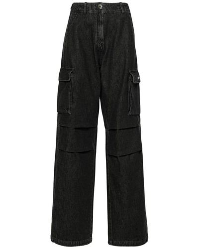 Coperni Wide Jeans - Black