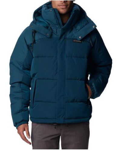 Columbia Down Jackets - Blue