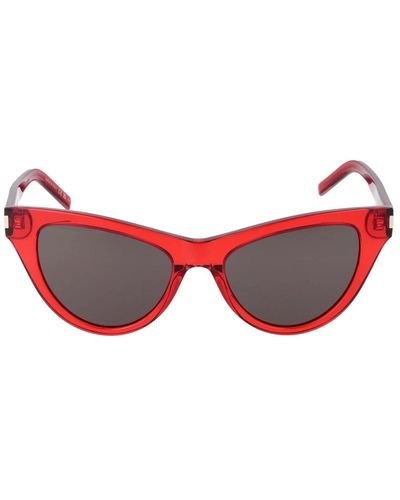 Saint Laurent Gafas de sol elegantes sl 425 - Rojo