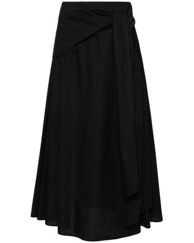 MSGM Midi Skirts - Black
