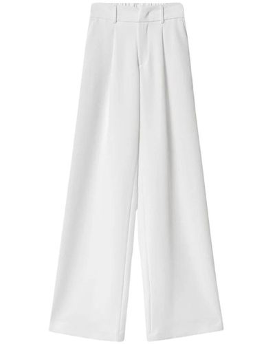 hinnominate Wide Trousers - White