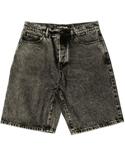 Iuter Shorts > denim shorts - Gris