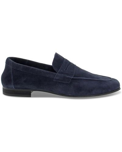 Guidi Shoes > flats > loafers - Bleu