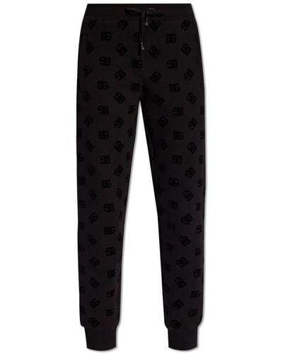 Dolce & Gabbana Trousers > sweatpants - Noir