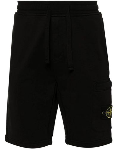 Stone Island Casual Shorts - Black